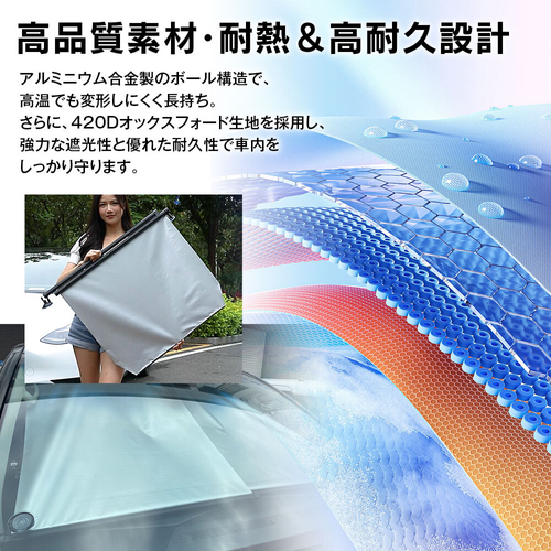 高品質素材・耐熱＆高耐久設計