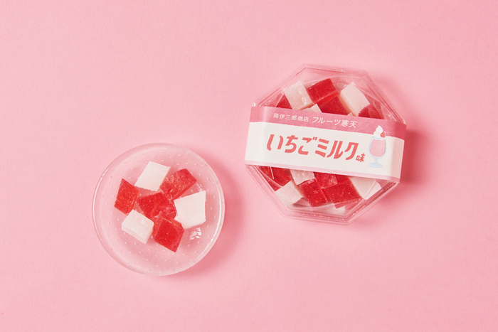 フルーツ寒天 いちごミルク味