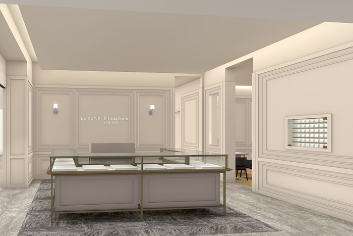 LD心斎橋店内観パース