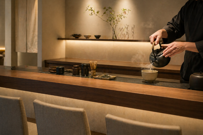 体験型日本茶カフェ