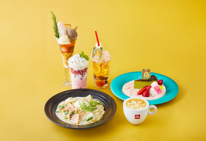 コラボカフェメニュー全6品
