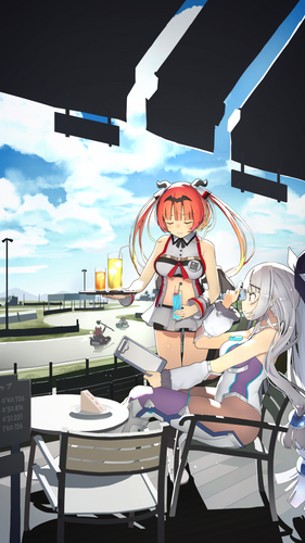 スマートフォン用 対魔忍イラスト