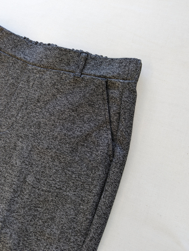 新型 TR両面起毛ドビーパンツ