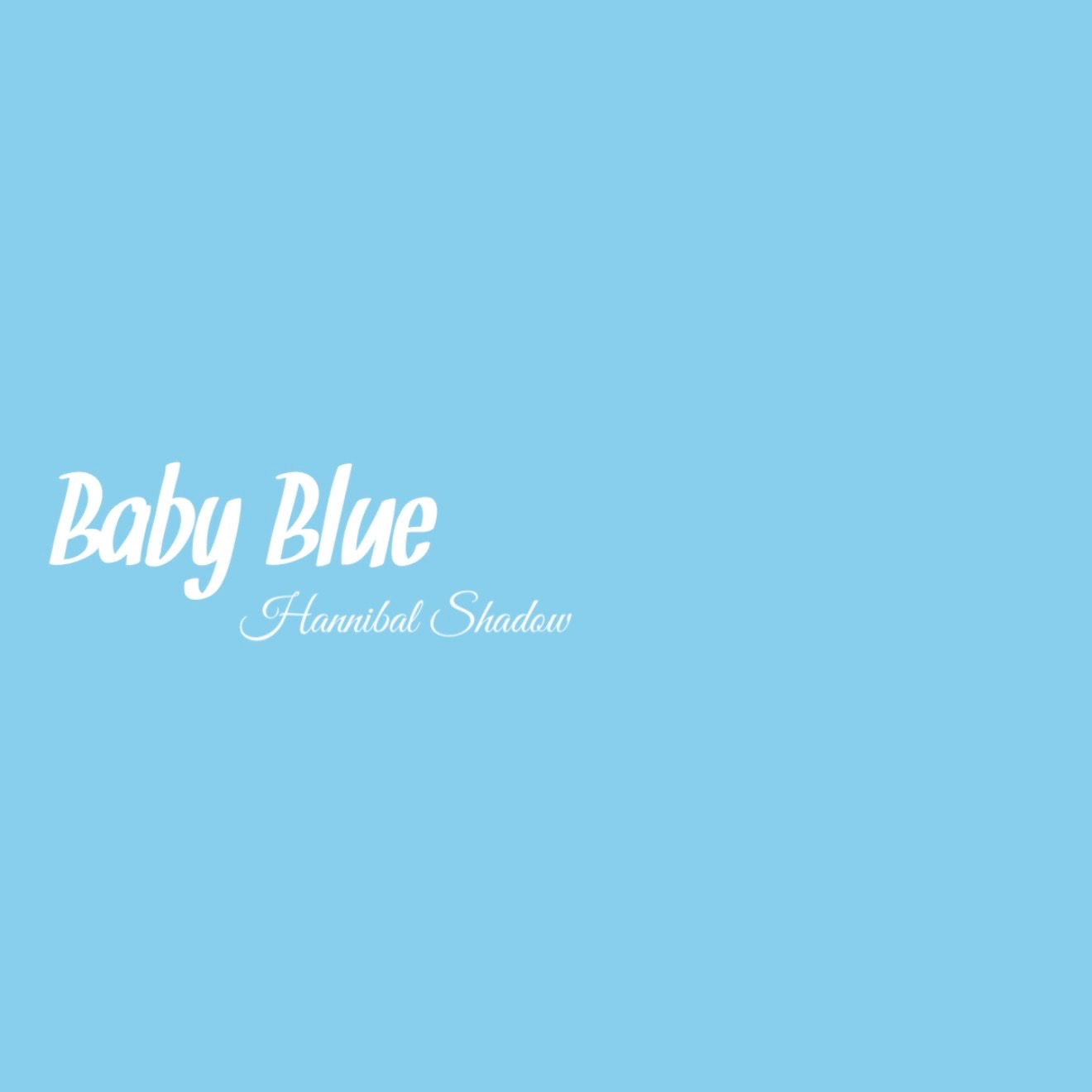 シングル曲「Baby Blue」ジャケットアート