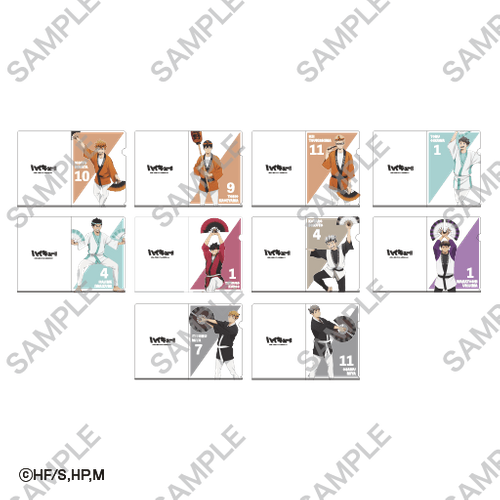 クリアファイル 各440円（税込）