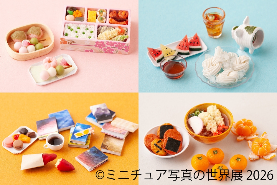 展示作品:季節の食卓シリーズ