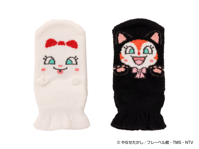 ハロウィーン限定 マシュマロソックス　価格：各880円　店舗：アンパンマンテラス神戸