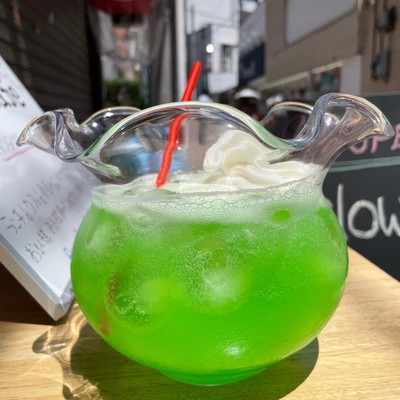 大人のクリームソーダ￥800　