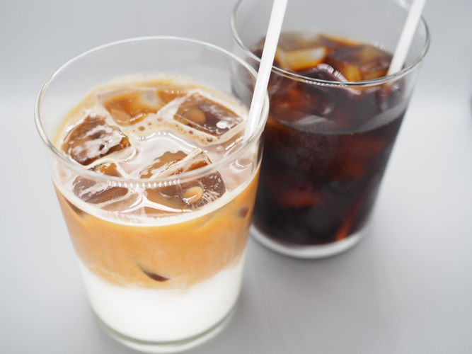 カフェラテ＆コールドブリューアイスコーヒー