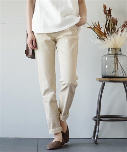 ヘビーウェイト チノ ストレートパンツ