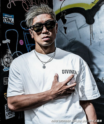 【BlackLetter】StencilLogo TEE（ホワイト）