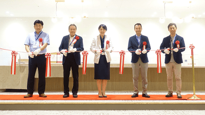 左から、TEC 川口社長、BBS 小宮社長、山本執行役員、杉野取締役、野田取締役