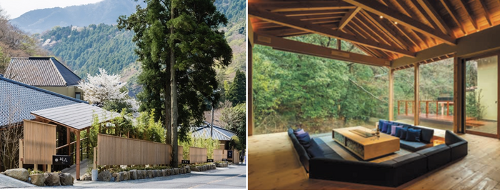 一棟貸しの離れ四棟は、100平米からの和モダン建築