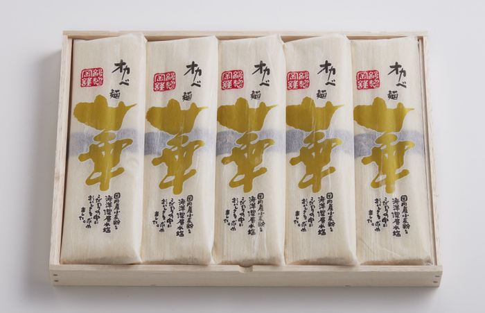 高級半田手延めん「華」　木箱15人前