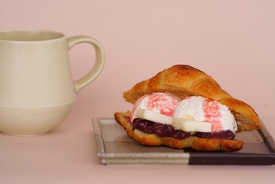 ロワッサン いちごクリーム