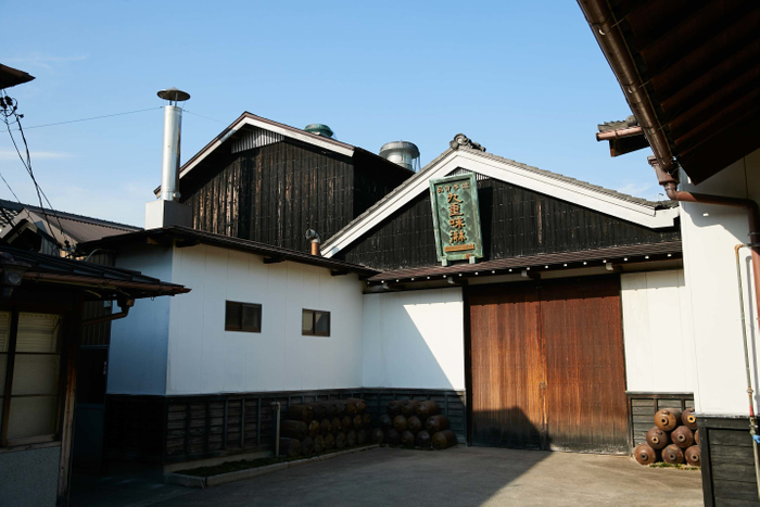 九重味淋株式会社 工場入口