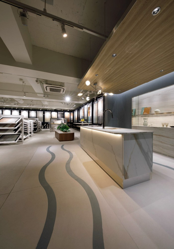 キッチン腰壁：MARMI MAXIMUM Calacatta Natural 3000&times;1500&times;6mm