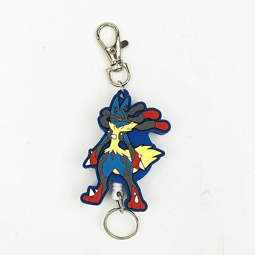 ポケモンのラバーリールキーホルダー