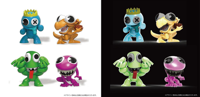 〈Rainbow Friends フィギュア4体セット　画像〉