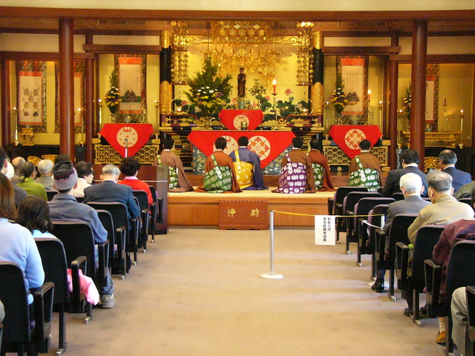 真宗会館法要画像