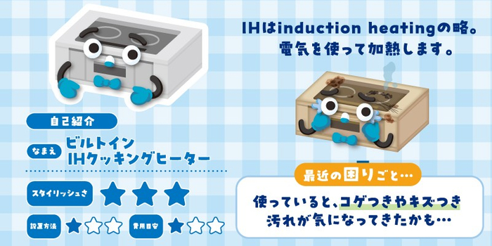 IHコンロのプロフィール