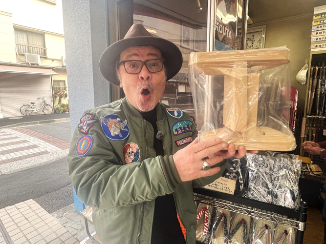 なぎら健壱さんが東京・月島で 「昭和ウンチク」をご紹介