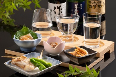 三重の地酒3種飲み比べ(おつまみセット)