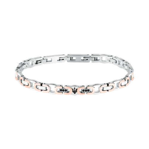 ICONIC BR SS RG＋BLACK CRYS BLK 18+3.5CM