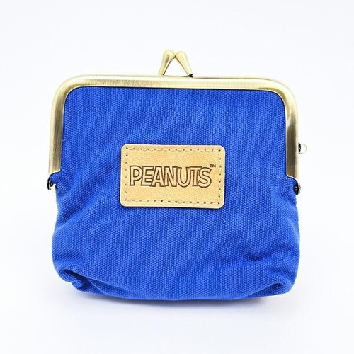 スヌーピーのレトロポップな刺繡がま口