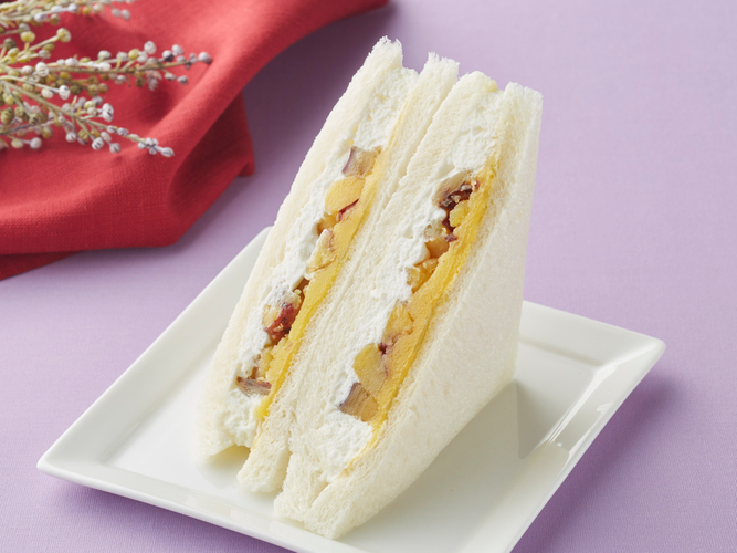 さつま芋のホイップサンド画像（画像はイメージです。）