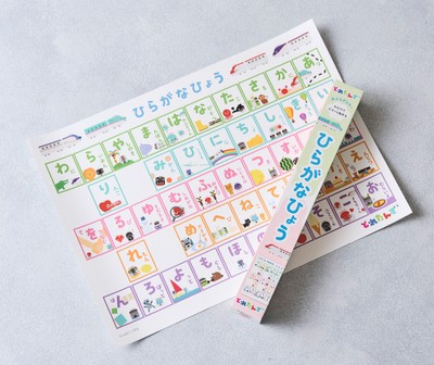 「とれたんず おふろポスター ひらがなひょう」パッケージ