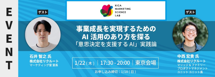 MSラボにリクルート『ゼクシィ』事業のマーケティング責任者である石井氏と、プロダクト責任者である中西氏が登壇