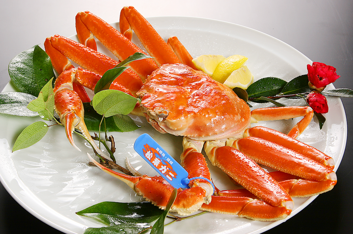 ブランドの証・青タグが付いた&ldquo;隠岐松葉ガニ&rdquo;