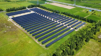 北海道美唄市で、安藤ハザマ保有発電所として 最大規模となる太陽光発電所の運転を開始