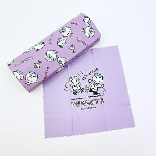 スヌーピーメガネケース