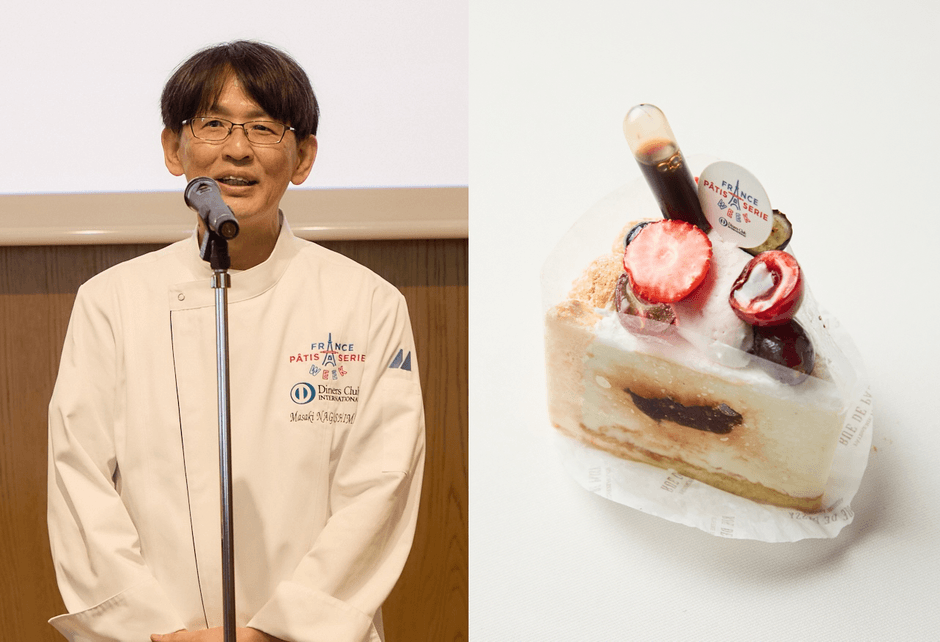 「L'Artisan Moderne」オーナーシェフ長嶋 正樹氏の「シャルロット オ フレーズ マスカルポーネ」
