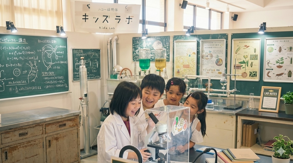 KIDSラボ(顕微鏡体験)