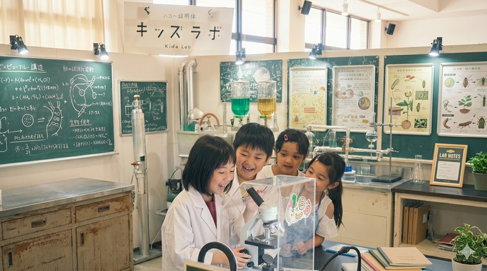 KIDSラボ(顕微鏡体験)