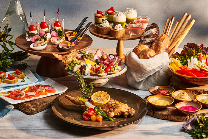 ランチ / 土日祝ディナーのセミビュッフェ（イメージ）