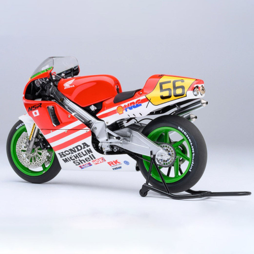 AUTOart 1/12スケール ホンダ NSR500 WGP500 #56 「バリバリ伝説」 (「巨摩 郡」 ヘルメット付属)