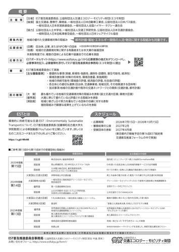 募集案内チラシ　裏面