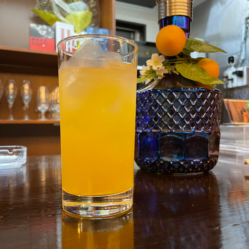 アルコールも充実(マリブアップル)　