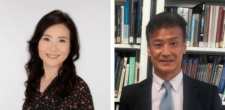 近畿大学社会連携推進センター教授 奥田祥子(左)、関西大学社会学部教授 吉川徹(右)