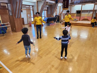 縄跳び体験