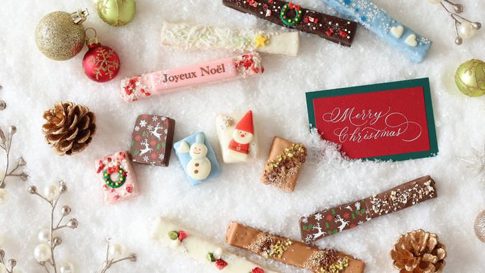 クリスマスモチーフの限定チョコレート菓子
