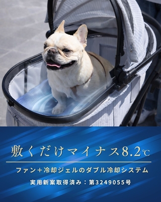 空調クールマットは実用新案取得済み