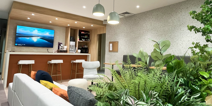 リニューアル後の弊社オフィス（リゾネートエリア）