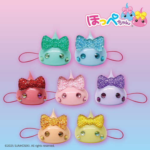 ▲キラキラドリンクカラーほっぺちゃんストラップ(全7種)