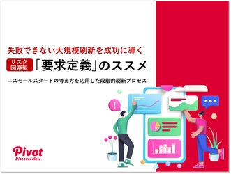 大規模なシステム刷新にこそプロジェクト開始前に効く！PIVOT流「要求定義」プロセスを6月1日ビジネス+ITで公開