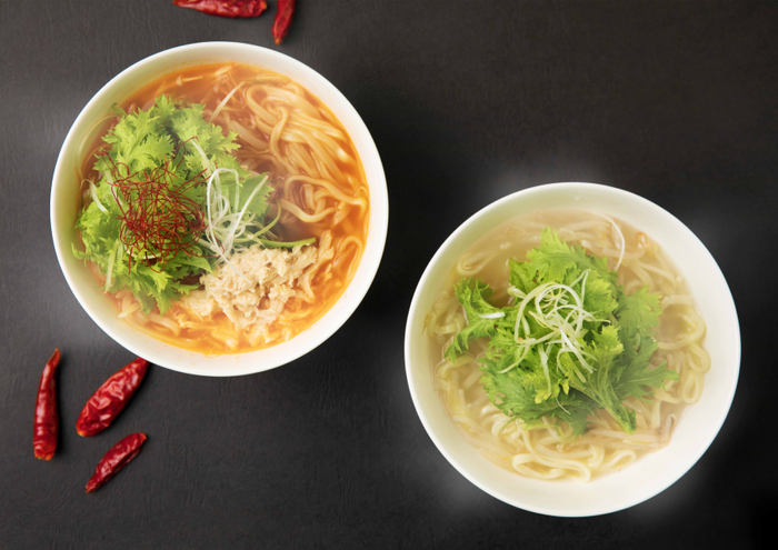 『サラダ麻辣湯麺』
